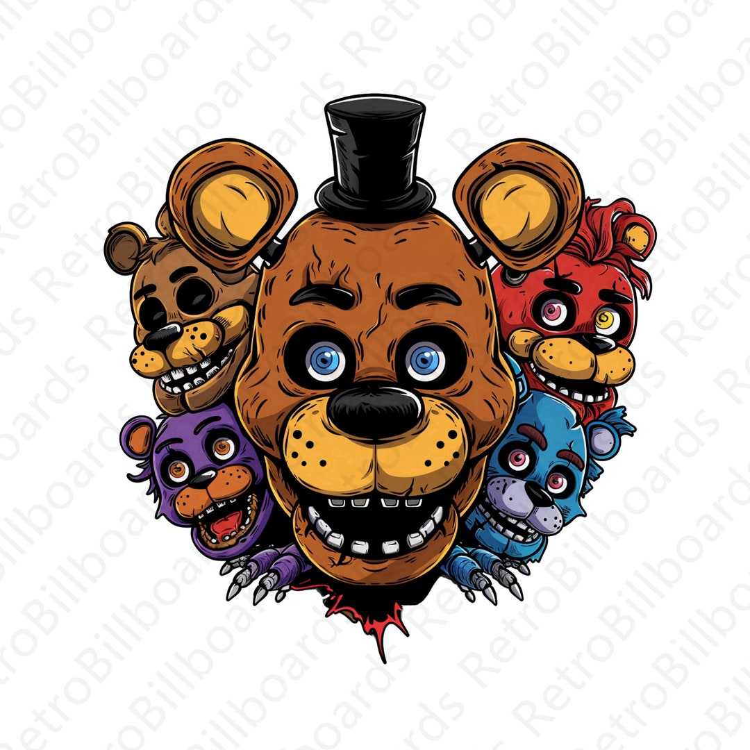 Five Nights at Freddy's PNG, Five Nights at Freddy's Tumbler Packaging ...