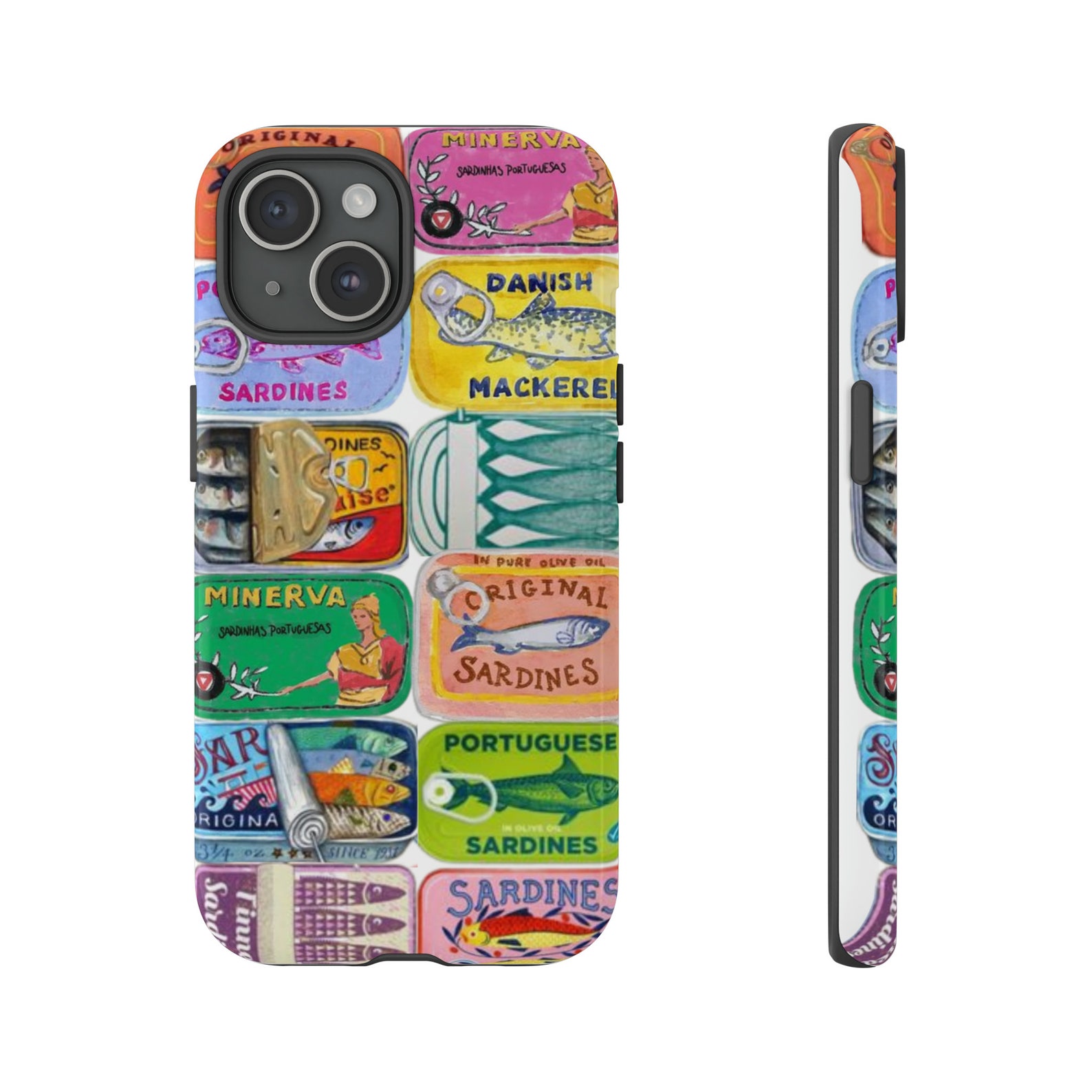 Sardines iPhone Case iPhone 15 14 13 12 11 Pro Max Case, iPhone 15 14