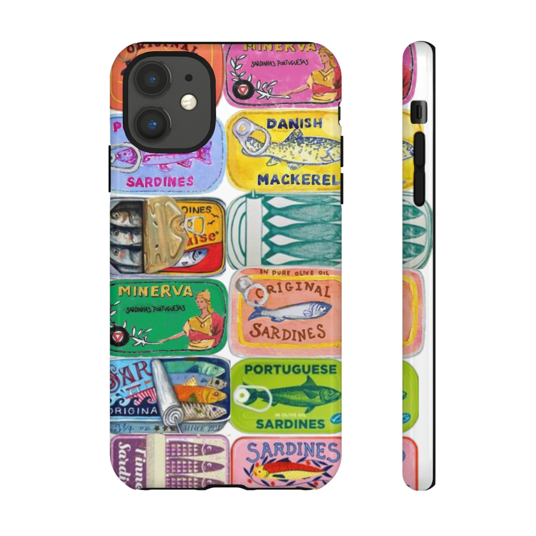 Sardines iPhone Case iPhone 15 14 13 12 11 Pro Max Case, iPhone 15 14