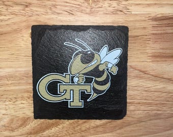 Custom Sports Teams Logo Slate Coasters