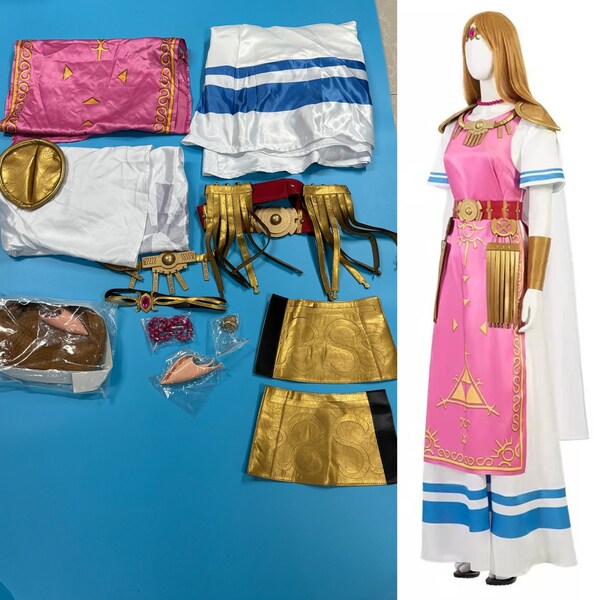 Cosplay Costume for Women,Cosplay Princess Zelda Suit,Dress for Crazy Party Show Costume
