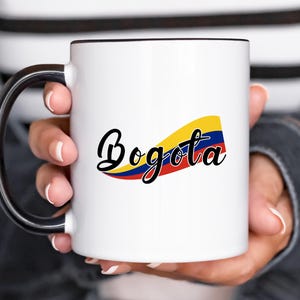 Bogotá Colombia Mug, Moving Away Souvenir, Farewell Gift for Colombians, Bogota Coffee Cup, Unique Latina Present, South American Theme Gift