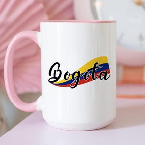 Bogotá Colombia Mug, Moving Away Souvenir, Farewell Gift for Colombians, Bogota Coffee Cup, Unique Latina Present, South American Theme Gift