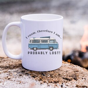Retro Camper Van Coffee Mug - RV There Yet - Vintage Style Ceramic Cup - Unique Gift - Etsy Exclusive