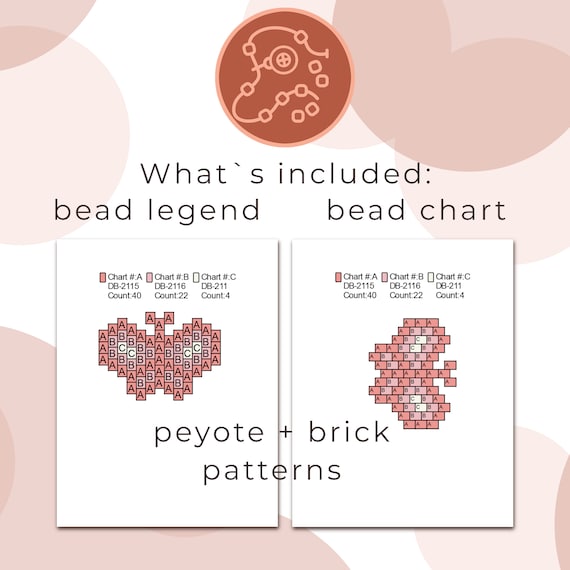 Bluejay Brick Stitch Pattern | Brick Stitch or Peyote Pattern