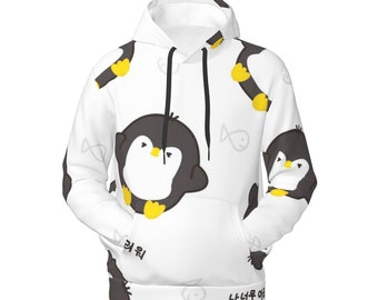 Handmade, penguin pattern sweatshirt, new arrival in spring