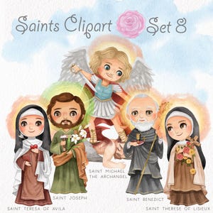 Zestaw clipartów Saints 8,Religia, Biblijne historie Clipart PNG pliki