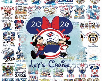 Dis-ney Cruise 2026 Png Bundle: Family Vacation (Digital Download)