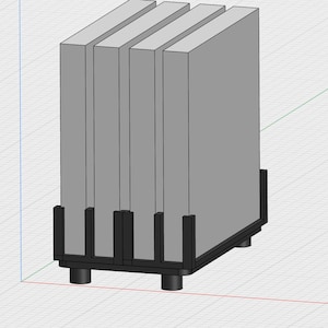 Marine Pure Bio filter vertical block stand