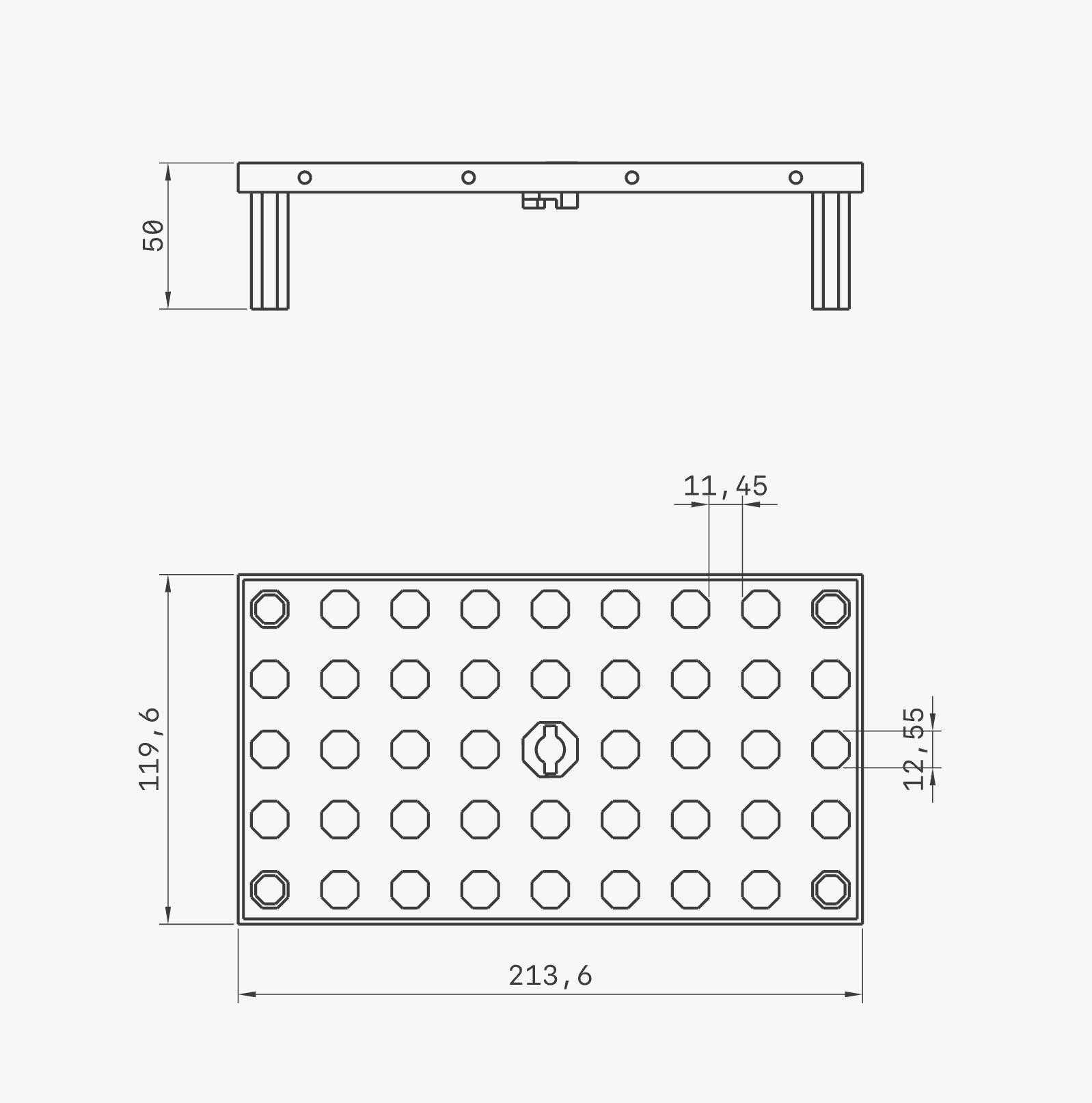 Frag Rack Rectangle Trim Colour - Etsy