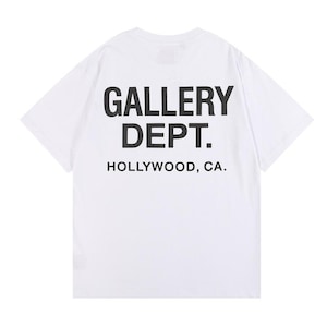 a white t - shirt with the words gallery dept printed on it