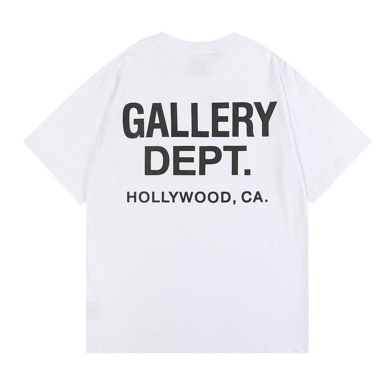 a white t - shirt with the words gallery dept printed on it