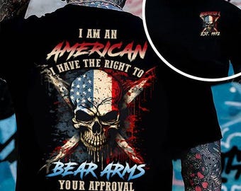 I Am An American Generation X Graphic Tee, Gen X FAFO Hoodie, Cotton Top Womenswear Menswear, Custom Classic Collar Love