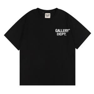 a black t - shirt with the words gallery dept printed on it