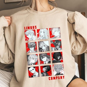 Retro Limbus T-shirt, Retro Limbus Company Sweatshirt, Vintage Unisex Hoodie, Limbus Company Characters Tee