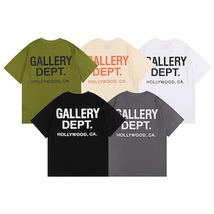 four t - shirts with the words gallery dept on them