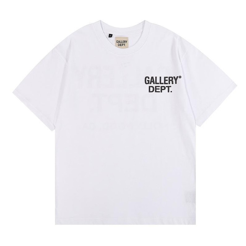 a white t - shirt with the words gallery dept printed on it