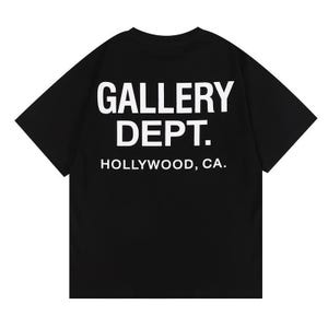 a black t - shirt with the words gallery dept on it