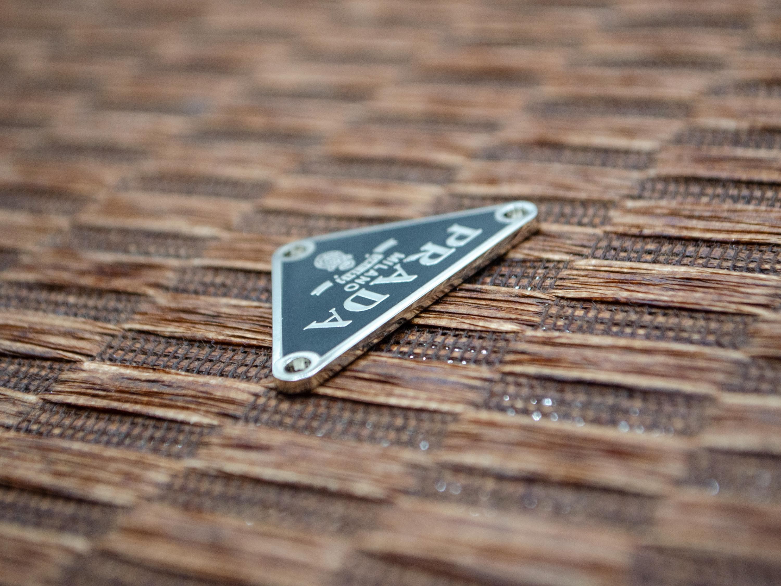 PRADA プラダ BRASS TAG Prada Tags - Etsy