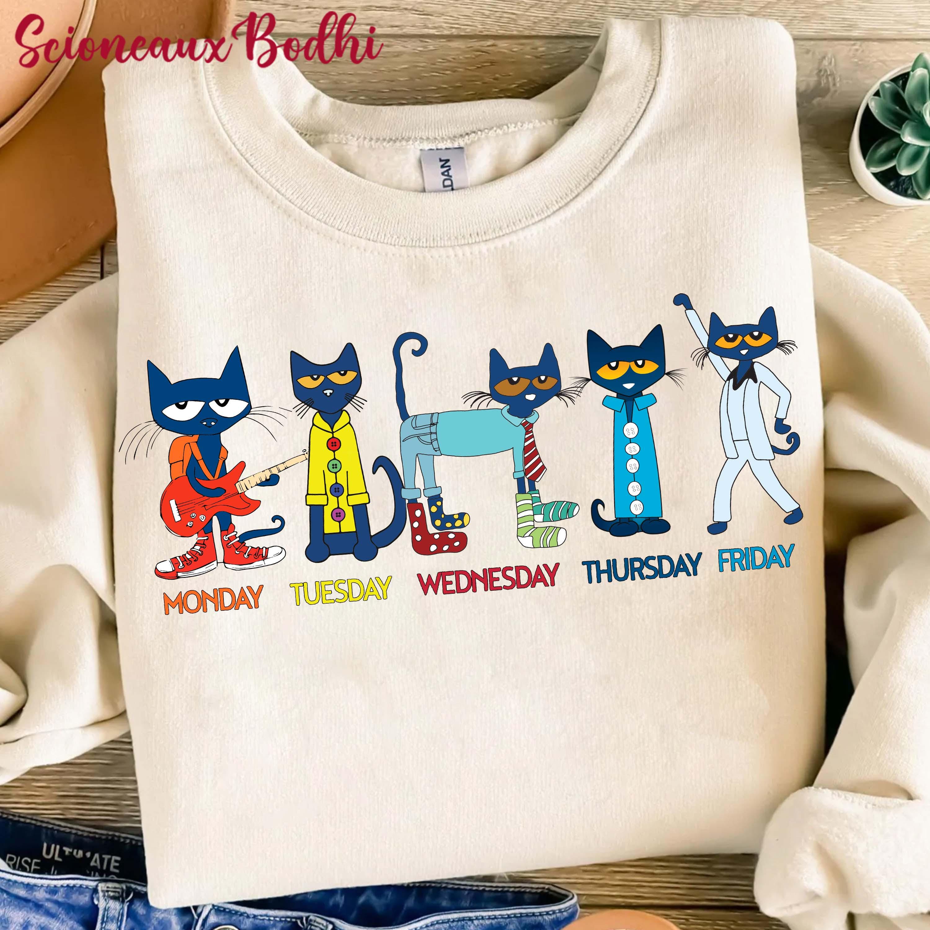 Pete the cat guitar svg - Etsy México, image size:3000x3000