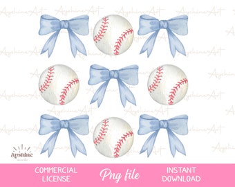 Baseball Coquette Bow png, Soft Girl Era png, Baseball Png, Coquette Baseball Png, Social Club png, Blue Bow Sublimation, baseball mom PNG