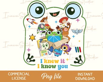 Toy Story Friendship PNG, Disney toy story 5 png, Woody Buzz Jessie Rex png, I Knew it I know you Family Vacation Sublimation File