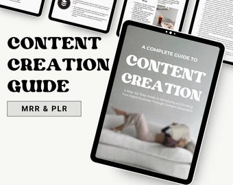 Guida alla creazione di contenuti: Roadmap per i social media, eBook modificabile (download digitale)