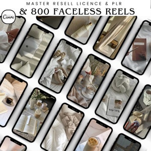 May include: A collection of 800 aesthetic phone screen images, perfect for creating engaging social media content. The images feature a minimalist aesthetic with neutral colors and cozy vibes.