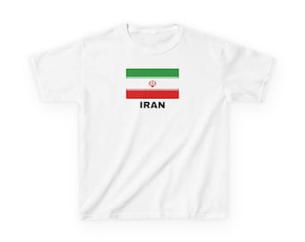 Maglietta per neonato della squadra iraniana Melli / Maglietta per neonato dell'Iran per il giorno della partita / Regalo per neonato della squadra Melli per lei / Maglia della Coppa del Mondo 2026 dell'Iran / Maglietta per neonato con bandiera iraniana