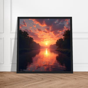 Premium Matte Paper Wooden Framed Poster, Premium Matte Paper Wooden Framed Poster, Wall Art, Home Decor, Bedroom Decor, Living Room Art