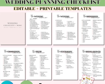 To do Liste, To Do Liste, Printable Hochzeitsplanung Checklist Template, Hochzeitsmappe, Hochzeit Timeline, Brautparty Plan, Verlobung