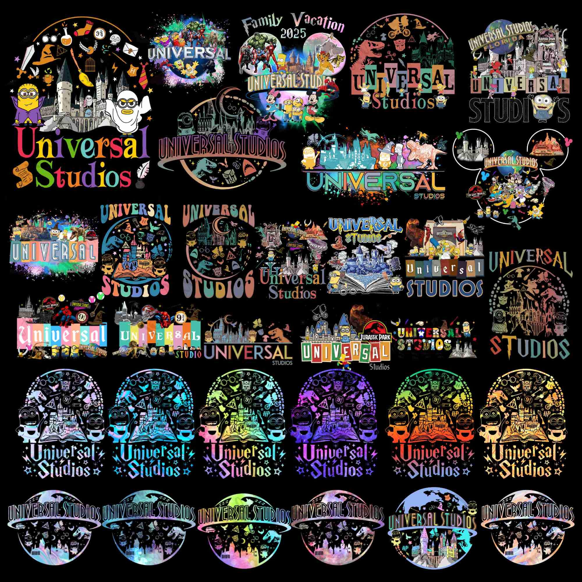 Universal Studio Png, Magic Kingdom Png, Family Vacation Png, Hollywoods Studio Png, Dis-neyland Trip Png, Cartoon Png