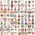 120+ Funny Meme 67 Christmas PNG Bundle, Santa Grinch Digital product logo