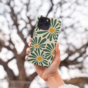 BOHO Phone Case Aesthetic FLOWER Phone Case RETRO iPhone Cover | Handyhülle | Coque iPhone 15 Pro Max, 14 Plus, 13, 12, 11, Samsung S24, S23
