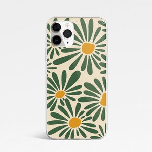 Boho Phone Case Aesthetic Flower Phone Case Retro iPhone Phone Cover | Handyhülle | Coque iPhone 15, 14, 13, 12, 11,Pro
