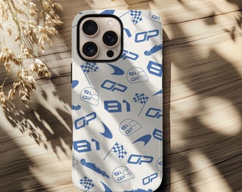Oscar Piastri Formula 1 Phone Case iPhone Samsung Pixel, F1 Mclaren Phone Cover
