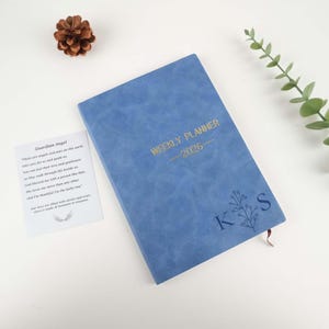 Personalized 2026 Planning Notebook, Personalized A5 Leather Diary, 2026 Leather Diary, Simple Notebook, Planner, the Perfect Gift for Her