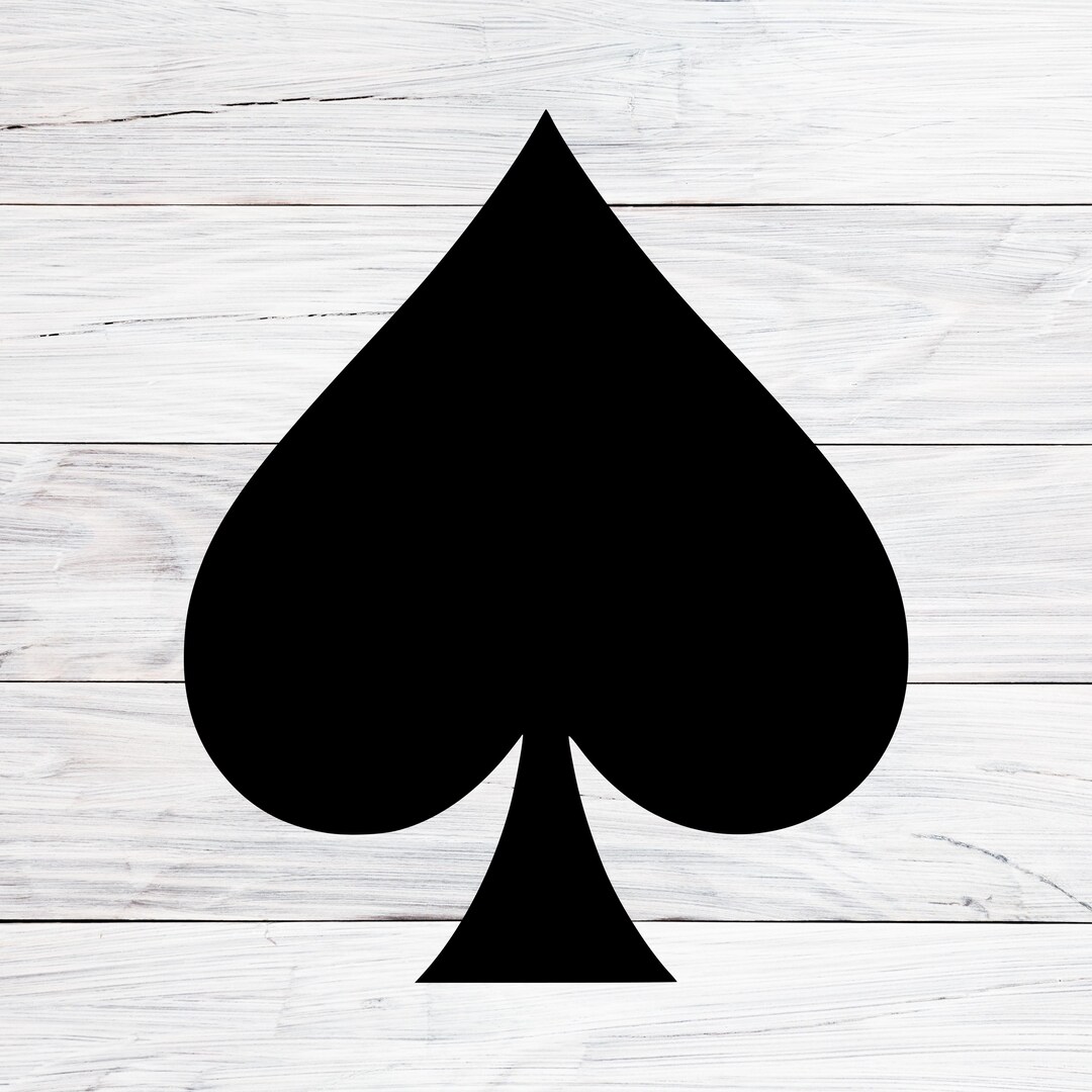 Spade Symbol Svg Ace Of Spade Symbol Svg Spade Svg Playing Cards Spade Symbol Svg Ace Of Spade Symbol Svg Spade Svg Playing Cards