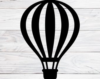 Globo aerostático SVG, Clipart de globo aerostático, Globo aerostático PNG, Globo aerostático SVG, Archivos SVG para Cricut, SVG, PNG, JPG, Descarga digital