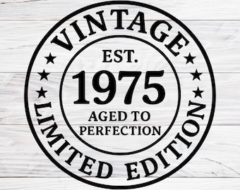 51th Birthday Svg, Fifty Birthday Svg, 51th Svg, Old Number 51 Svg, Aged to Perfection Svg, Svg File For Cricut, Svg, Png, Jpg