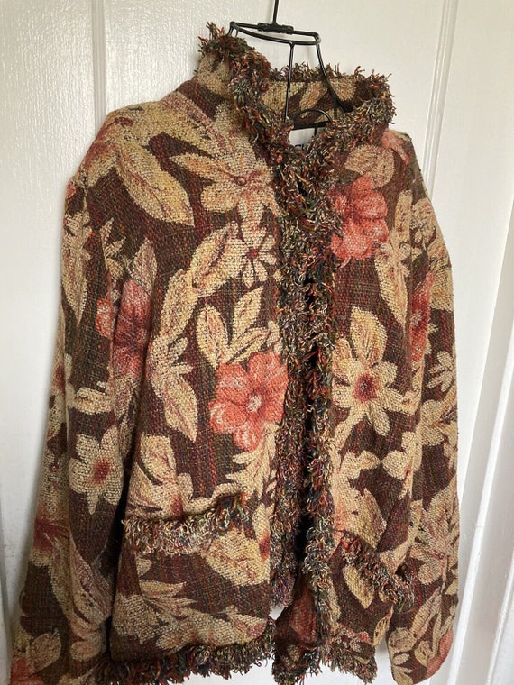 Vintage 1980’s Chico’s Tapestry Jacket