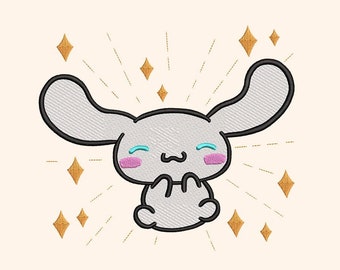 Cute Cinna Digital Embroidery Machine Files. Cute Cinna - 5 sizes. Instant Download