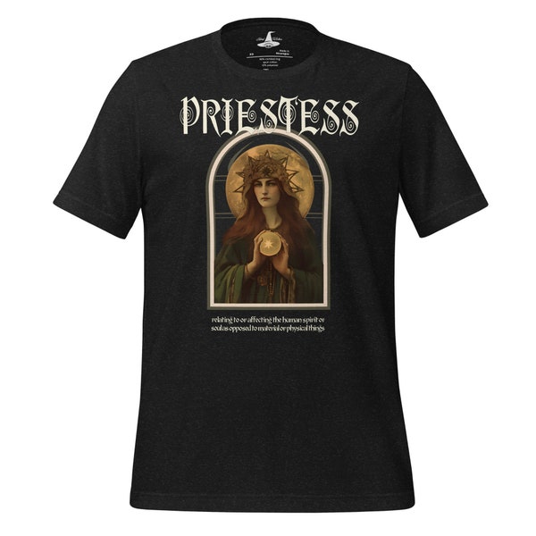 Priestess Unisex t-shirt, shirt, witchcraft, greenwitch, magick, magical, witch clothing, wicca