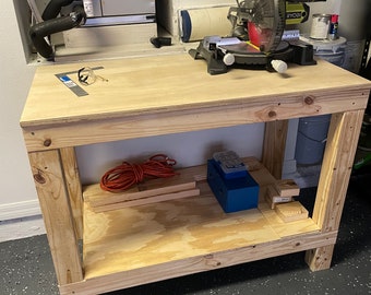 DIY Workbench Plans | Budget Friendly