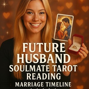 Soulmate Tarot Reading – Future Husband, Marriage Timeline | Love Insight, Commitment, Destiny & Relationship Clarity, same day reading