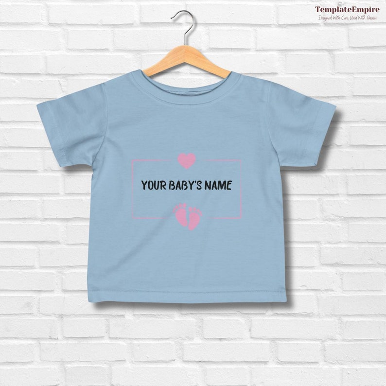 6 Month To 24 Month Personalized Infant Shirt, Mother's Day Personalized Gift, New Mom Mother's Day Personalized Gift, New Mom Postpartum zdjęcie 4
