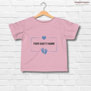 6 Month To 24 Month Personalized Infant Shirt, Mother's Day Personalized Gift, New Mom Mother's Day Personalized Gift, New Mom Postpartum zdjęcie 7
