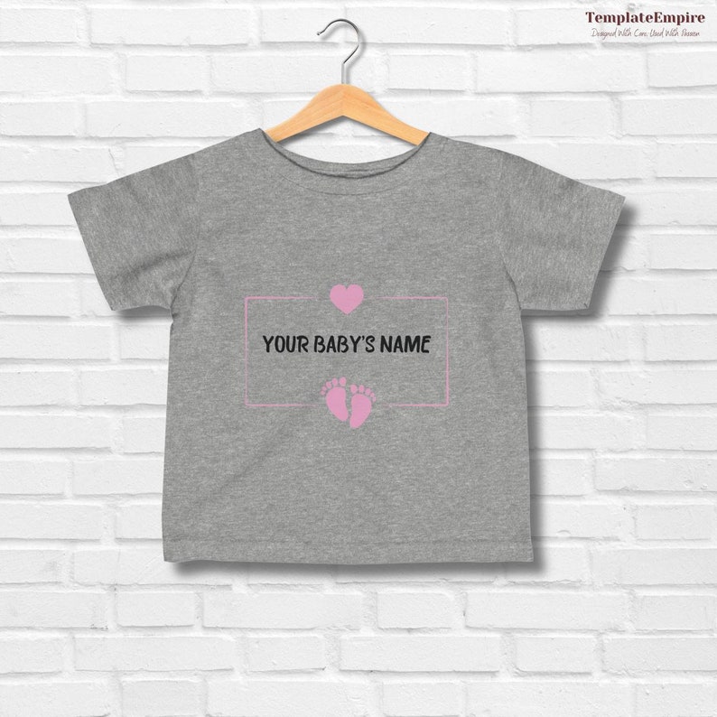 6 Month To 24 Month Personalized Infant Shirt, Mother's Day Personalized Gift, New Mom Mother's Day Personalized Gift, New Mom Postpartum zdjęcie 5