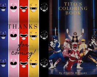 Power Rangers Coloring book