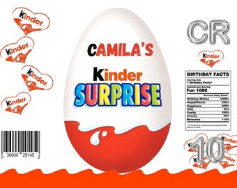 Kinder Egg Chip Bag